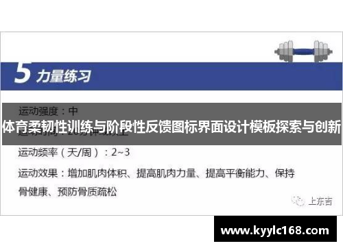 体育柔韧性训练与阶段性反馈图标界面设计模板探索与创新